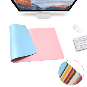 High-Quality Custom Waterproof Multifunctional PU Leather Desk Mouse Pad