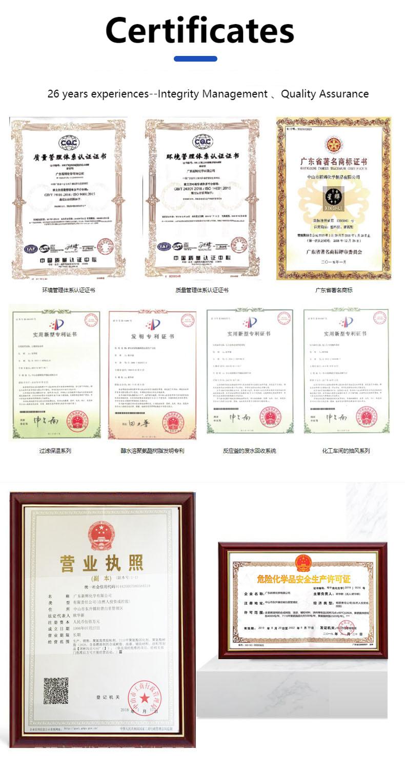 xinhui ISO9001 ISO14001 ISO45001