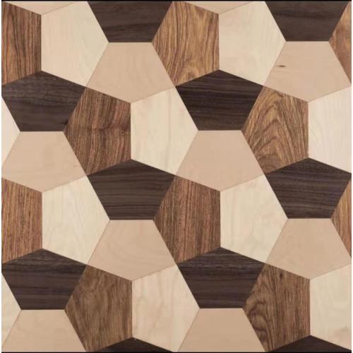 Diseño de interiores de suelos de parquet