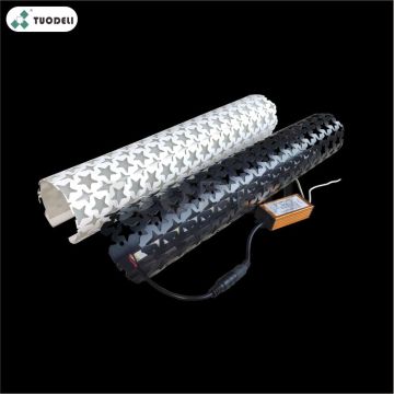 Alüminyum O şeklindeki bölme LED paneli