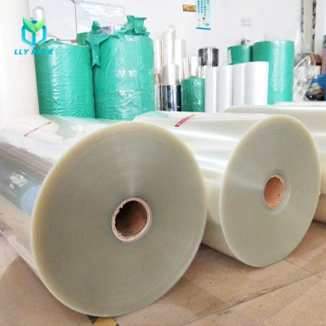 Dubbelsidig PVC-transparent roll