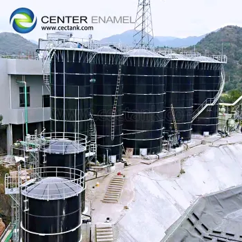 Glass Fused To Steel Dry Bulk Storage Tanks