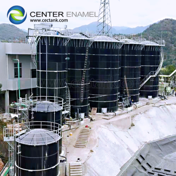 Glass Fused To Steel Dry Bulk Storage Tanks