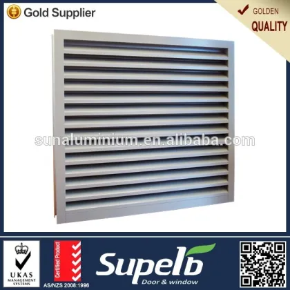 Aluminum lourvers shuter for building decoration