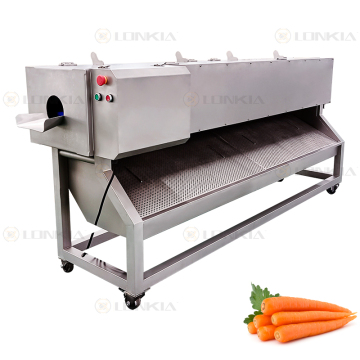 Automatic Yam and Vegetable Peeling Machine for 800-1500kg/h Eggplant Processing Line