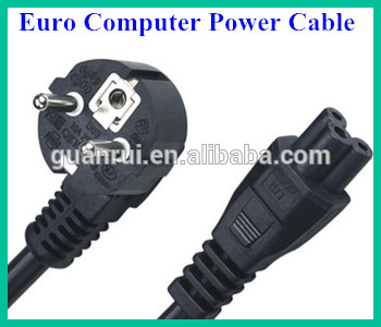 Euro Uk USA Australian notebook cumputer power cable