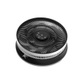12-Stunden-Timer, 3-Wind-Getriebe, weißer Standventilator mit Fernbedienung
