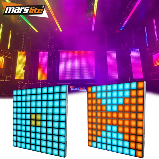 Professional Marslite 10x10 LED Matrix Blinder Pro DJ Light for Disco Club Party Stage