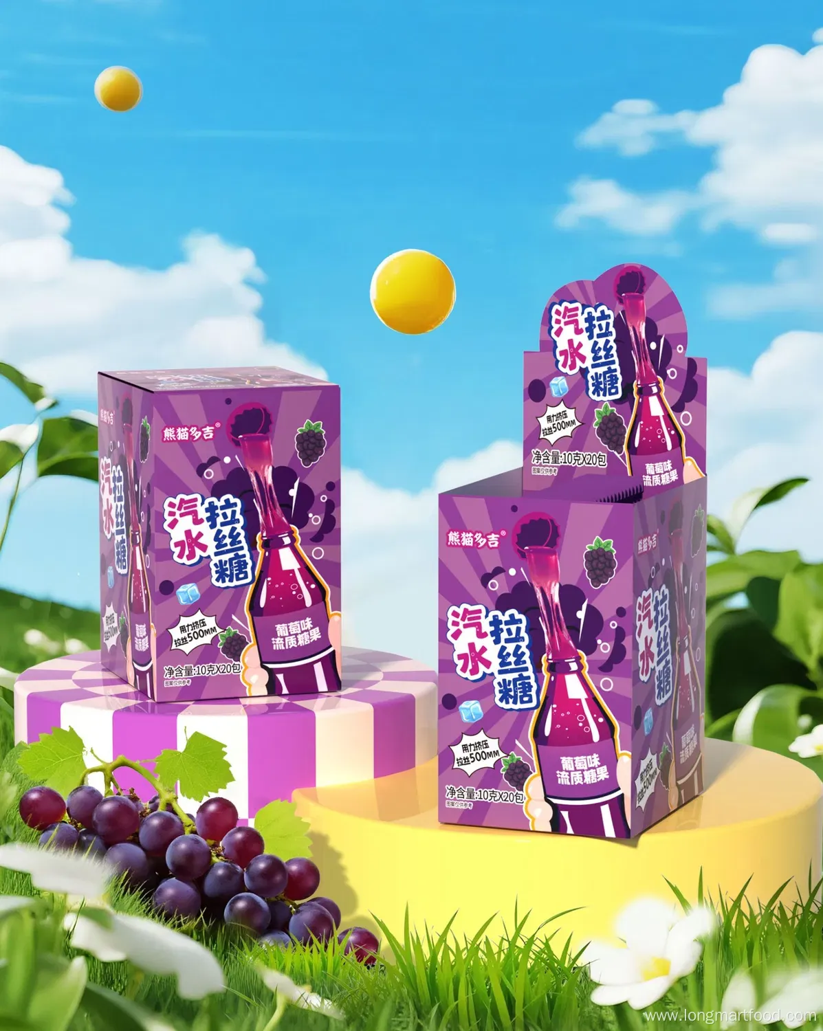 Sweet Mini Bag Candy Liquid Flavor Wholesale