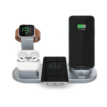 Magnetic Wireless Charger for BT Earphones, Smart Watches, and Phones
