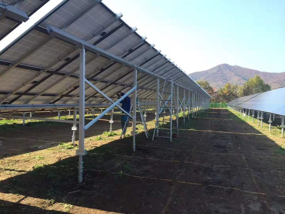 Hochwertiges Solarkraftwerk auf dem Gitter 5 kW