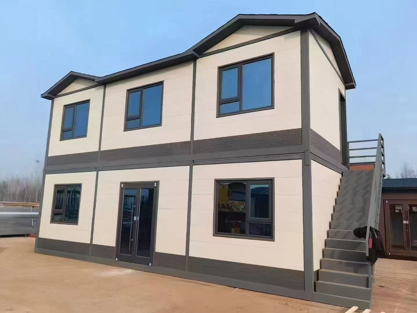 Folded Steel Panel Mobile Homes with Polyurethane Insulation