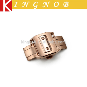 18mm 21mm Stainless Steel Deployant Clasp Buckle Rose Gold Watch clasp watch deployment clasp
