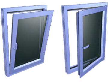 Casement Aluminum Window