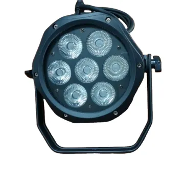 Rigeba 7x10w RGBW 4in1 DMX Control Waterproof IP65 LED Par Can Light