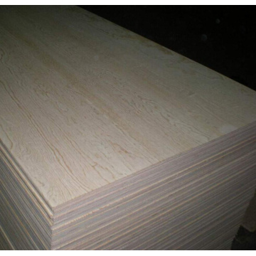 Radiata pine face veneer hardwood core commercial plywood