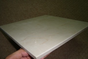 Lycos Beige Marble Composite Tile for Floor