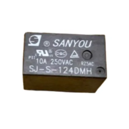 SANYOU Relay SJ Series: SJ-S-105, SJ-S-112, SJ-S-124LM, SJ-S-112DM, SJ-S-124DMH - 3A 5A 10A 5V 1V 24V 4-pin