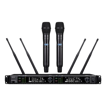 ADX400 High-Quality Karaoke Handheld Microphone: The Ultimate Metal UHF Wireless Singing Tool
