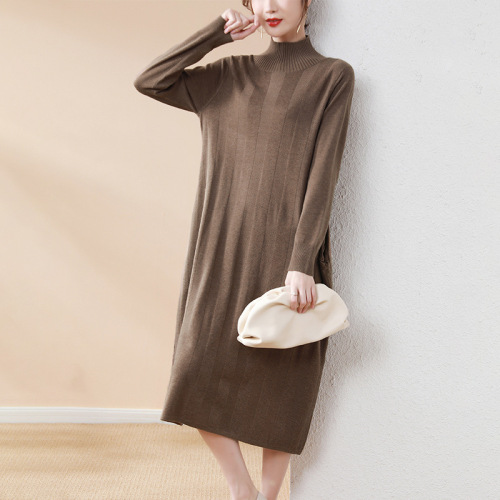 Women's Long Sleeve Pullover Sweater Dresses