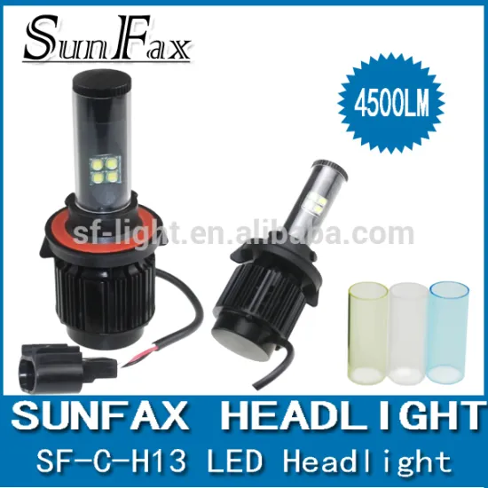 NEW Design H13 80 W 4500lm C REE Hi/Lo led headlight, motorcycle led headlight for car