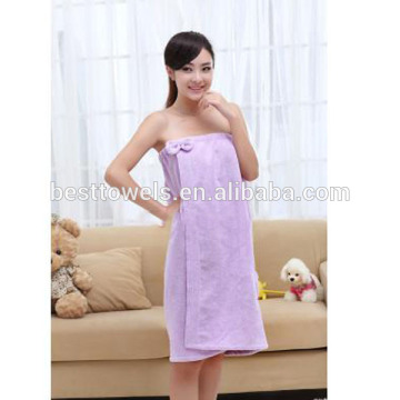 Microfiber magic girl bath towel dress