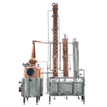 Whiskey and Vodka Distilling Equipment: 1000 Gin Still and Column Distillery Supplies