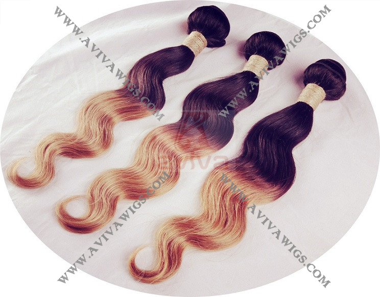 100% Virgin Remy Human Hair Weaving (AV-HE001)