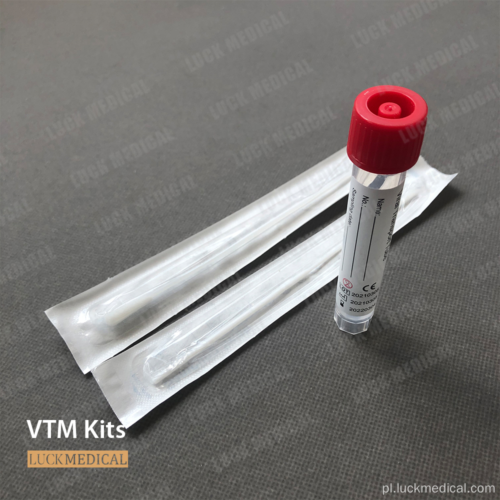 VTM z zestawem wymazu nosowego FDA