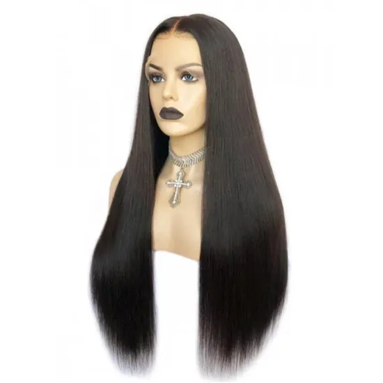 360 Wig Wholesale Price Straight Lace Frontal Wigs Brazilian Virgin Hair for Black Women 13*4 Lace Frontal Human Hair Wigs