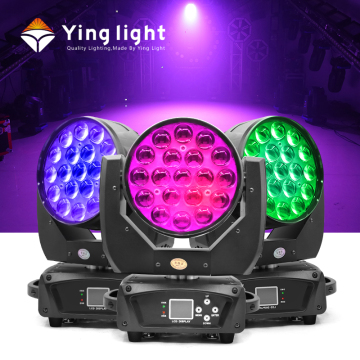 Martin Mac Aura 19x15w LED Zoom Wash Moving Light - RGBW 4in1 LED Beam Effect Lights for DJ, Night Club, Bar