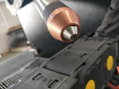 cnc machine cutting metal