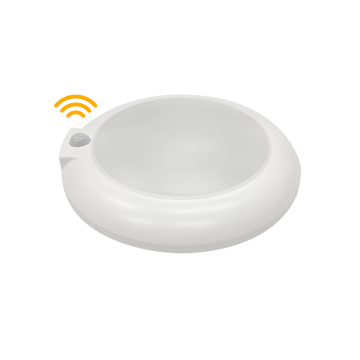 Worbest LED Disk Light with PIR Sensor, 6inch, 9W, 2700K-5000K CCT, Non-Dimmable for Home and Office