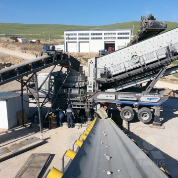 Trituradora Para Piedra De Rio: Combination Mobile Crusher River Stone Production Line