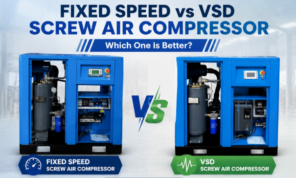 Fixed Speed vs VSD Screw Air Compressor
