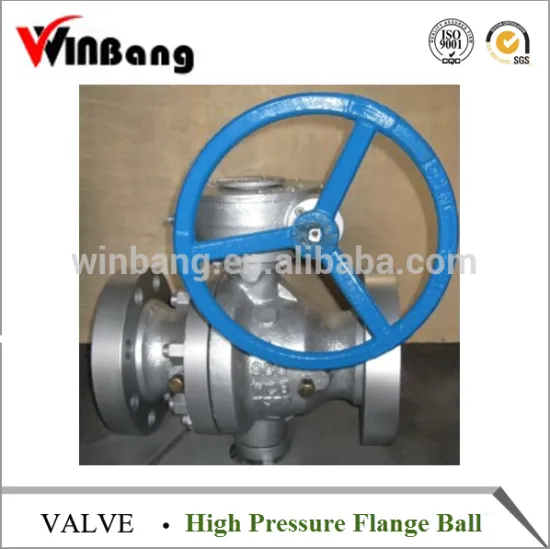 API 6d High Pressure Flange Ball Valve
