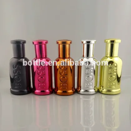 Beauty cosmetics Eau de toilette spray glass boss bottle for men