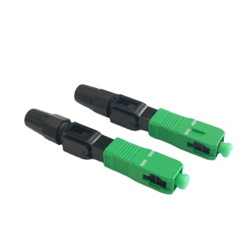 SC APC UPC Fiber Optic Quick Connectors for 50/55/60nm