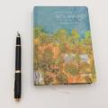 Paper retro painting notebook