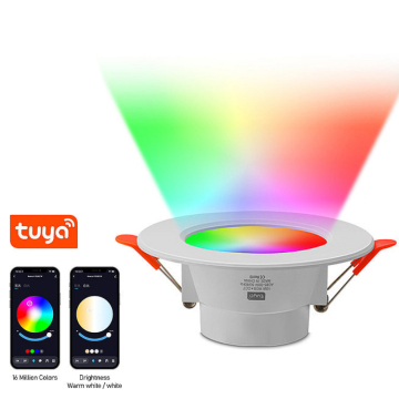 Energy Smart Control Aluminium Recesed LED Downlight RGB