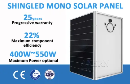 Anern Shingled Monocrystalline Solar Panel 500W