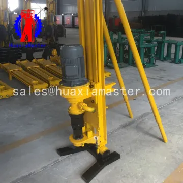 Pneumatic KQZ-100D DTH Drilling Rig / hard rock drilling rig / percussion drilling rig