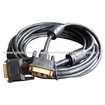 Dual-link DVI to DVI Cable, 3,840x2,400P Resolution