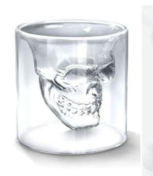 100ml Skeleton Wine Glass Shot Glass