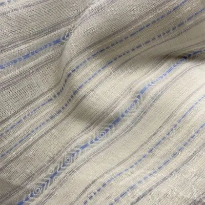 Linen yarn- dye fabric