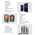 ปั๊มน้ำพลังงานน้ำ DC Solar Submersible Pump