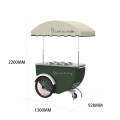 carrello gelato carrello di fango ghiaccio