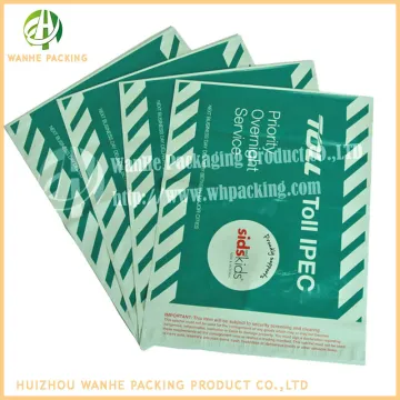 Custom plastic security envelopes bag with logo print for packaging mailing