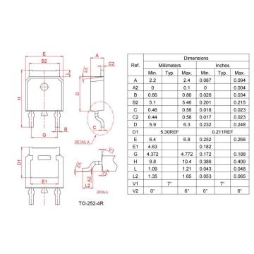 Latching current 600V TO-252 8A Triac