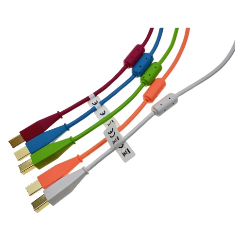 USB B男性からタイプCケーブルアセンブリ